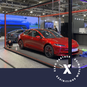 Expo Partner - Tesla messestand